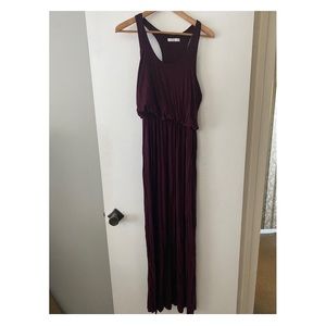 Urban outfitters burgundy maxi dress❤️